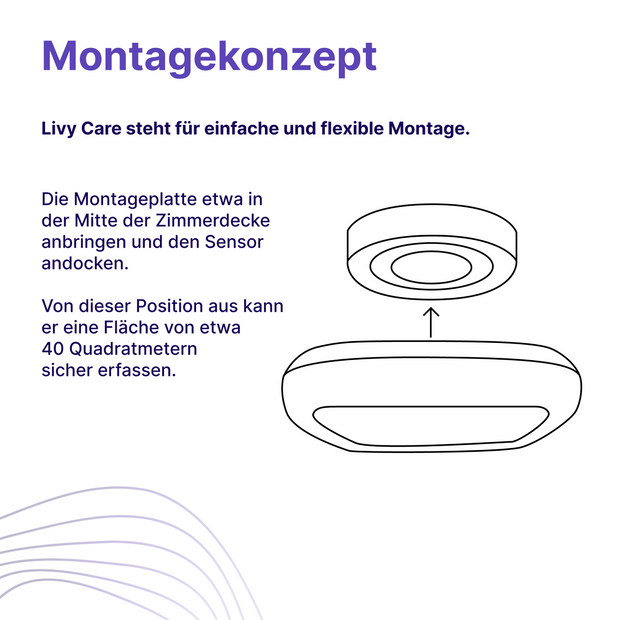 Livy Care Montagekonzept